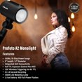 thumbnail image 4 of Profoto A2 Monolight Camera Flash Head with Profoto Clic Barndoor, Profoto Clic Magnum Reflector, Profoto Clic Grid Kit, Profoto Clic Dome and Waith Multiple Compartments Backpack (Bundle Set), 4 of 7