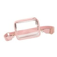 thumbnail image 4 of Bolso de hombro Ticfox transparente Bolso de mensajero transparente de PVC Monedero de concierto confiable y duradero, 4 of 12