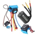 thumbnail image 5 of 3650 2300KV Waterproof 4 Poles Brushless Motor 45A ESC Heat Sink Combo Set for 1/10 Car, 5 of 8