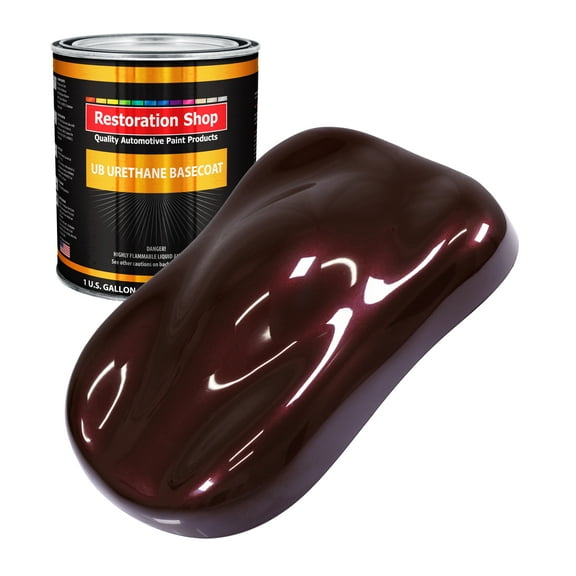 Molten Red Metallic 1 Gallon URETHANE BASECOAT Car Auto Body Paint