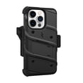 thumbnail image 4 of ZIZO BOLT Bundle for iPhone 14 Pro Max (6.7) Case with Screen Protector Kickstand Holster Lanyard - Black, 4 of 6