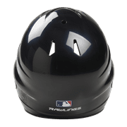 Rawlings 2022 Coolflo Molded Youth Batting Helmet With Face Guard, Black