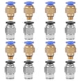 thumbnail image 1 of MasteelfCA 16pcs Pneumatic Quick Fitting Connector Air Fittings Adapter for 3D Printer, 1 of 7