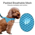 thumbnail image 3 of Plutus Pet No Pull Dog Harness with Breathable Mesh Padded, Adjustable Reflective Escape Proof Dog Harness, Quick Fit Dog Vest Harness for Small Medium Large Dogs(XS, Cyan), 3 of 8