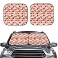 thumbnail image 2 of Balery 2 Piece Dachshund Couple Car Windshield Sun Shade|Foldable Front Windshield Shade for Car Front Window for Most Sedans SUV Truck-Medium, 2 of 7