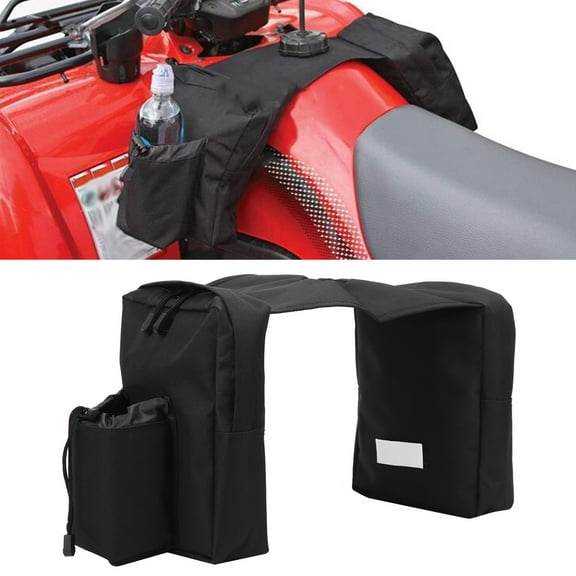 ESTINK Fitting Motorcycle Front Saddle Bag, Fuel Tank Storage Pouch For ATV Dirt Bike