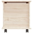 thumbnail image 3 of vidaXL Coffre de Rangement avec Roues ALTA 73x39,5x44 cm Bois Massif Pin, 3 of 5