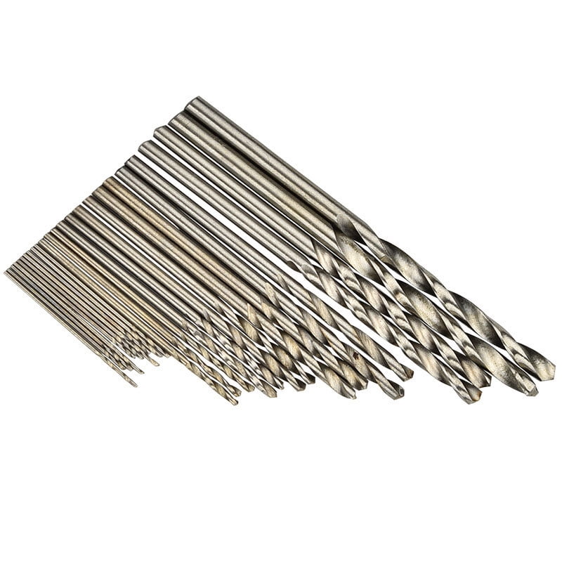25 Pcs Hss Micro Twist Drill Bit Set 0.5mm3mm High Speed Steel Pcb