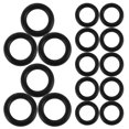 thumbnail image 1 of Raindrops 20Pcs Jack Seal Replacement Kit Black O Rings for Vehicle and Trailer Jack Repair Accessories, 1 of 7