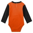 thumbnail image 3 of Infant Orange Oklahoma State Cowboys Rookie Of The Year Long Sleeve Bodysuit and Pants Set, 3 of 5