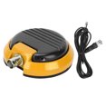 thumbnail image 2 of Interruptor de pedal redondo para máquina de tatuaje portátil, accesorio controlador de pedal, amarillo, 2 of 14