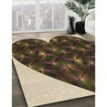 thumbnail image 2 of Ahgly Company Indoor Rectangle Patterned Blood Night Red Area Rugs, 7' x 10', 2 of 6