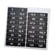 thumbnail image 4 of Etiquetas de pila de peso, etiquetas de peso, 5 kg a 125 kg para distinguir las pegatinas de número de peso, pegatinas de placa para el entrenamiento, 4 of 8