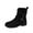 Black, variant on Fesfesfes Fuzzy Boots for Women Winter Boots Low-Heel Ankle Boots Comfortable Outdoor Non-Slip Boots Snow Boots US:9.5(43)