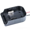 thumbnail image 2 of 18V Li-ion Battery Power Mount Connector Adapter Dock Holder 14 awg Wires BL1830 For Makita for Bosch 18V 54V Lithium Battery, 2 of 9
