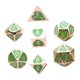 thumbnail image 4 of Juego de 7 dados de juego poliédricos , juego de dados de juego de de D8 D10 D12 D20 para suministros de matemáticas, colecci C Sunnimix Juego de dados poliédricos, 4 of 6