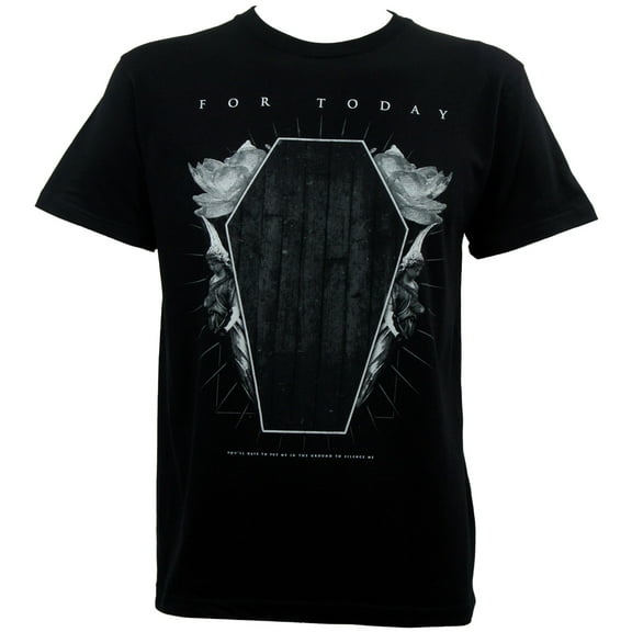 For Today Men's Silence Slim Fit T-Shirt Black S