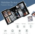 thumbnail image 3 of Extra Large Makeup Case Cosmetic Train Case with Dividers Lockable Makeup Box Organizer, 3 of 6