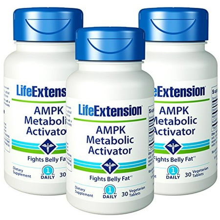 Life Extension AMPK Metabolic Activator 30 vegetarian tablets - 3 (The Best Ampk Activator)
