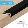 thumbnail image 3 of 10pcs 12 Inch Peel And Stick Aluminum Tile Trim Metal L-shaped Protective Wall Corner Strip  Decorative Kitchen Backsplash Trim, 3 of 10