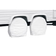 thumbnail image 1 of Classic Accessories 76270 Par De Cubiertas Para Ruedas Rv, Color Blanco, Diámetro De Rueda De 40" A 42", 1 of 3