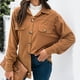 thumbnail image 1 of Puntoco Cárdigan de Solapa sólida para Mujer Abrigo de Manga Larga Botones Camisa Ropa de Abrigo Puntoco Puntoco-1, 1 of 7