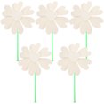 thumbnail image 1 of 5pcs Blank Paper Pinwheels Diy Drawing Graffiti Pinwheels Paper Pinwheels for Kids, 1 of 8