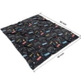 thumbnail image 4 of Black Controllers Games Labels Black Pattern Blanket,Comfortable Soft Lamb Wool Throw Blanket,All Season,Warm Lightweight Blankets for Sofa Bed Couch Living Room Chair,50"x60", 4 of 4