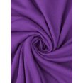 thumbnail image 6 of DARING DIVA Women's Plus Soft Short Sleeve Soft Button Down Nightgown 2X Purple, 6 of 6