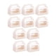 thumbnail image 2 of 10 cajas para pasteles con ventana, para regalo, para cupcakes, transparentes y portátiles. M, 2 of 9