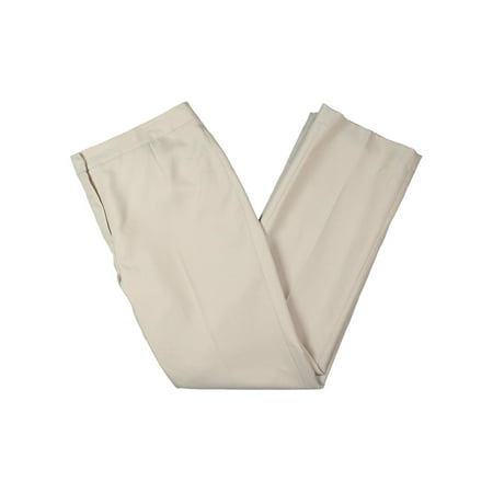 Le Suit Womens Business Office Dress Pants Pink 10