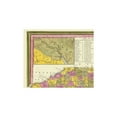 thumbnail image 4 of Historic State Map - North Carolina - Mitchell 1846 - Vintage Wall Art, 4 of 4
