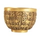 thumbnail image 2 of Cuenco del tesoro de latón Feng Shui, figura de prosperidad para la tienda del Festival de Primavera Fu, 2 of 9