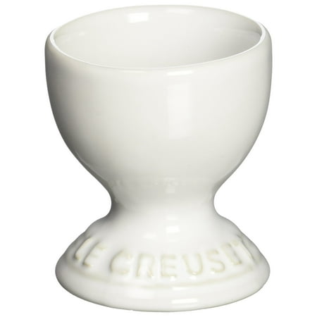 - Le Creuset PG9010-0516 Stoneware Egg Cup, 2-Inch, White
