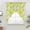 Yellow, variant on Farmhouse Daisy Swag Curtains for Kitchen/Bedroom/Living Room, Spring Watercolor Yellow White Floral Green Scalloped Curtains 63 Inch Long, Window Swag Topper Curtains Valances 2 Panels Set 36"x63"