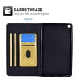 thumbnail image 4 of Galaxy Tab S6 Lite 10.4 2020 Case, Dteck Glitter Sparkle PU Leather Folio Case Multi-angle Viewing Stand Protective Cover with Card Slots for Samsung Galaxy Tab S6 Lite Model SM-P610 P615, Gold, 4 of 6