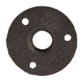 thumbnail image 3 of Conexiones de TuberíA Hierro Fundido Negro 1/2 Pulgada Piso con Rosca, 3 of 5