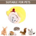 thumbnail image 4 of Cama cueva cálida para animales pequeños, jaula acogedora, camas para casa escondite para ratas y conejillos de indias, 4 of 5