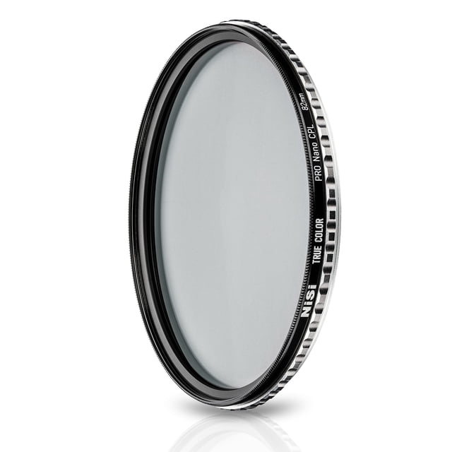 Filtro polarizador circular NiSi True Color 72 mm para cámara