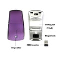 thumbnail image 4 of Wireless Mouse,2.4GHz Foldable Folding Arc Optical Mouse with Fast Scrolling for Microsoft Laptop Notebook Computer Mice-Purple, 4 of 5