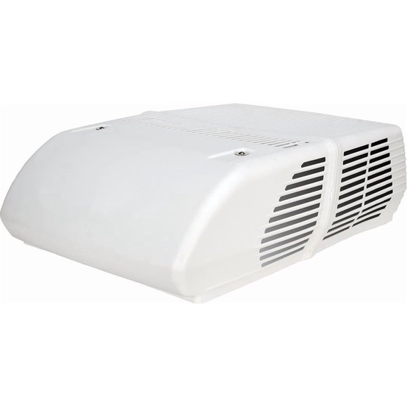 Coleman Mach; Housse de Climatiseur 45203-5261 Profil Bas; Remplacement pour Climatiseur Coleman Série 4500 Mach 10; Blanc Arctique; Polypropylène
