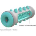 thumbnail image 3 of Dog Toothbrush 360° Clean Teeth Toys IQ Training Bite-Proof Toy for Small Medium Dogs Pet, Yellow, 3 of 5