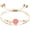 Pink, variant on Daisy Flower Bracelet for Women Bohemian Handmade Adjustable Sunflower Elastic String Bracelet Jewelry for Party and Beach