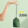 thumbnail image 6 of Camping Hammock, Super Lightweight Portable Parachute Hammock with Two Tree Straps, Single or Double Travel Swing Nylon Camp Hammocks, for Outdoor Beach Backpacking, 6 of 7