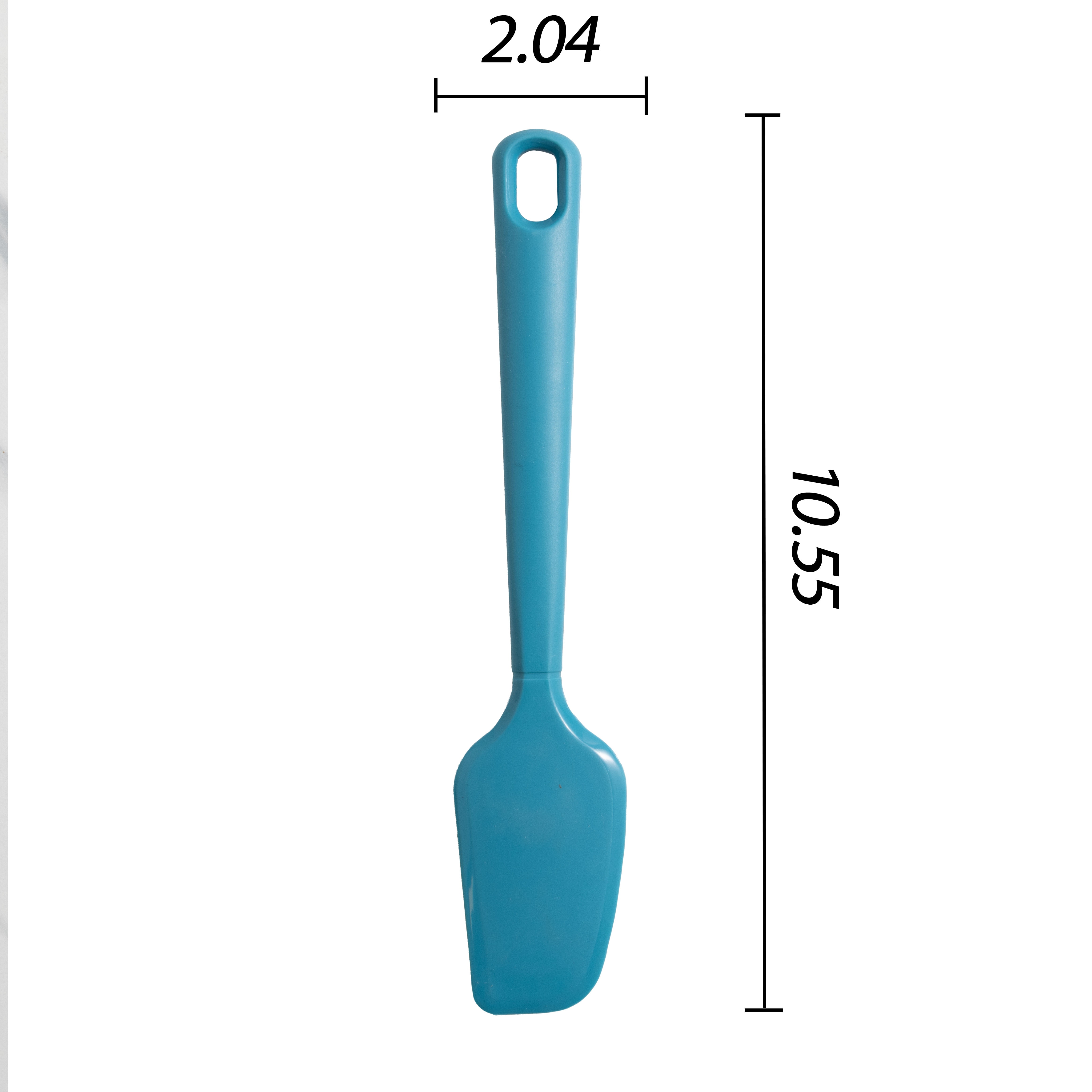 Mainstays Silicone Food- Grade Blue 10.55" L Kitchen Spatula