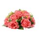 thumbnail image 1 of (Rosa roja) columna romana de boda guía de carretera Bola de flores de seda sintética decoración de salón de coche de boda accesorios de boda, 1 of 5