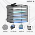 thumbnail image 4 of DALTACK Desk Organizer for Desk, 5-Tier Paper Organizer Tray, Letter Tray Storage for Home Office School, Black, 4 of 6