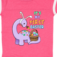 thumbnail image 4 of Inktastic It's My 1st Easter Dinosaur Painting Eggs Boys or Girls Baby Bodysuit, 4 of 5
