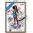 thumbnail image 3 of Marvel Ms. Marvel - Doodles Wall Poster, 22.375" x 34" Framed, 3 of 6