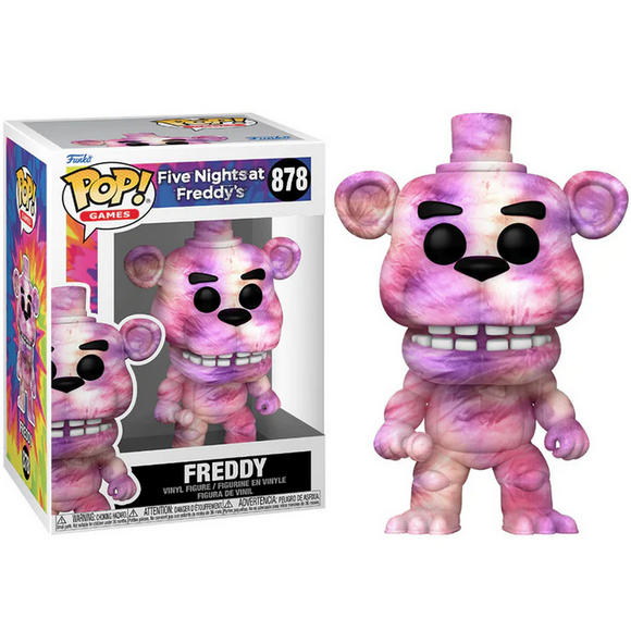 Funko Pop Freddy #878 Tie Dye Five Nights At Freddys Figura Original Videojuegos Funko Freddy